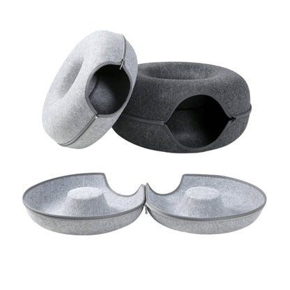 Cozy Cat Tunnel Bed - RegalFeline